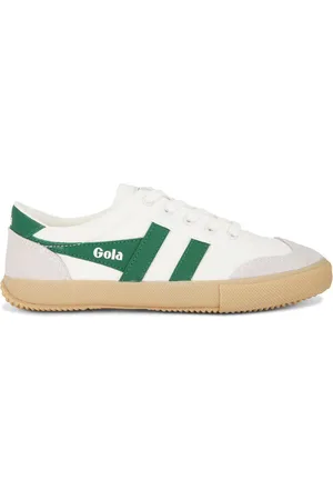 REVOLVE Gola Gola zapatilla deportiva badminton en color verde oscuro talla 10 en Off White Green & Gum - Dark Green. Talla 10 (también en 11, 5, 6, 6.5, 7