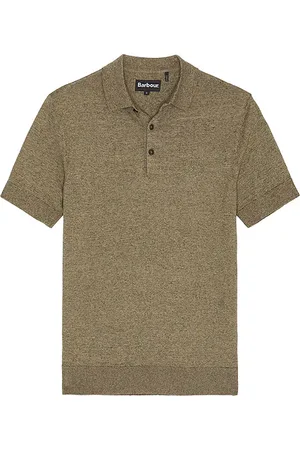 REVOLVE Barbour Barbour buston knit polo en color militar talla L en - Army. Talla L (también en M, S).