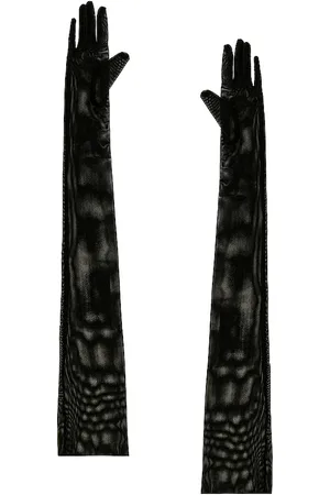 REVOLVE Norma Kamali Norma kamali guantes en color negro talla M/L en - Black. Talla M/L (también en XS/S).