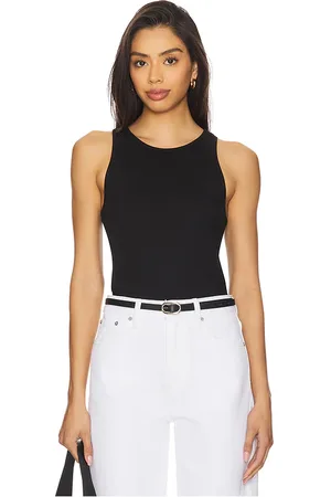 REVOLVE By Malene Birger By malene birger top sin mangas amani en color talla L en - Black. Talla L (también en M, S, XL, XS).