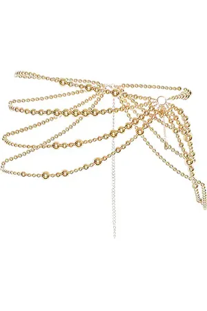 REVOLVE 8 Other Reasons 8 other reasons cinturón chain en color oro metálico talla all en - Metallic Gold. Talla all.