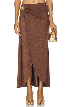 REVOLVE Show Me Your Mumu Show me your mumu pareo cyprus en color marrón talla M/L en - Brown. Talla M/L (también en XL/XXL).