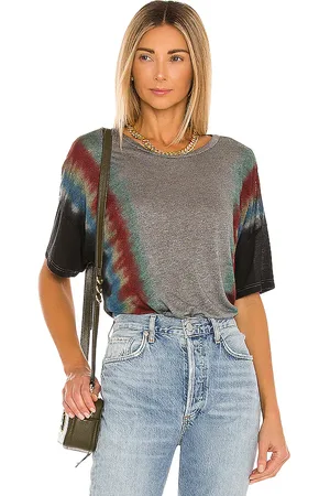 REVOLVE Michael Lauren Michael lauren camiseta rafael en color gris talla L en - Grey. Talla L (también en M, S, XL, XS).