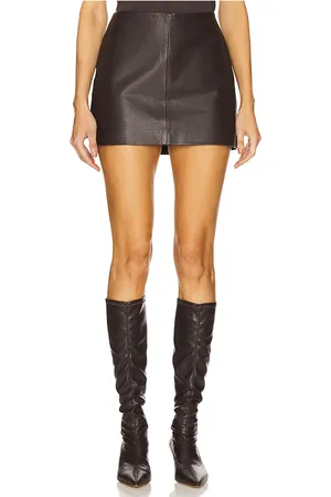 REVOLVE St. Agni St. agni minifalda cuero en color talla L en - . Talla L (también en M).