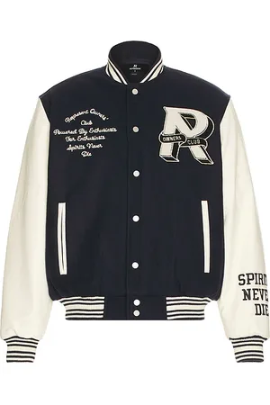 REVOLVE REPRESENT Represent chaqueta beisbolera owners club en color azul talla L en - Blue. Talla L (también en M, S, XL/1X).