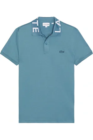 REVOLVE Lacoste Lacoste slim fit jacquard collar stretch polo en color azul talla 3 en - Blue. Talla 3 (también en 4, 5, 6).