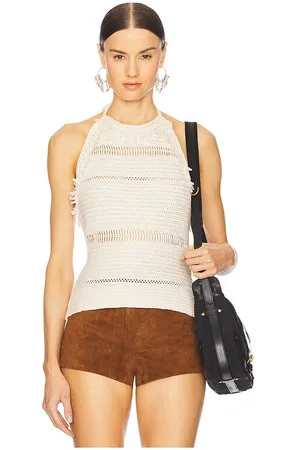 REVOLVE Isabel Marant Etoile Isabel marant etoile araliane top en color crema talla 34/2 en - Cream. Talla 34/2 (también en 36/4, 38/6, 40/8).