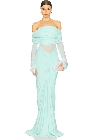 REVOLVE Deme by Gabriella Deme by gabriella vestido largo jolene en color talla M en - Green. Talla M (también en XL, XS).