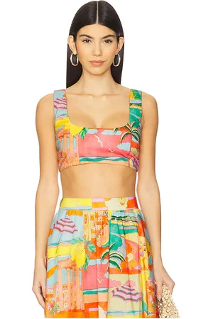 REVOLVE Show Me Your Mumu Show me your mumu pisa top en color naranja talla L en - Orange. Talla L (también en M, S, XS).