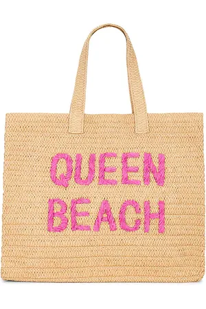 REVOLVE BTB Los Angeles Btb los angeles bolso de playa queen en color bronce talla all en - Tan. Talla all.