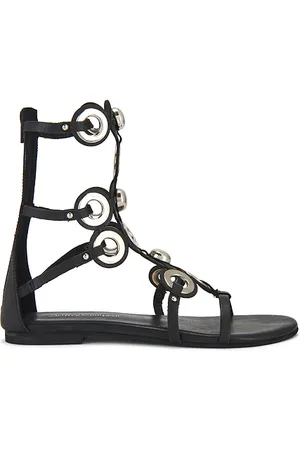 REVOLVE Jeffrey Campbell Jeffrey campbell sandalias gladiador geared en color negro talla 10 en - Black. Talla 10 (también en 11, 6, 7, 8, 9).