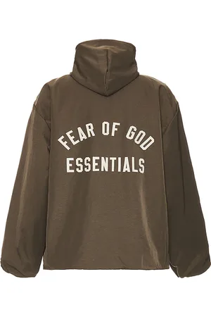 REVOLVE Fear of God ESSENTIALS Fear of god essentials chaqueta textured en color talla L en - Brown. Talla L (también en XL).
