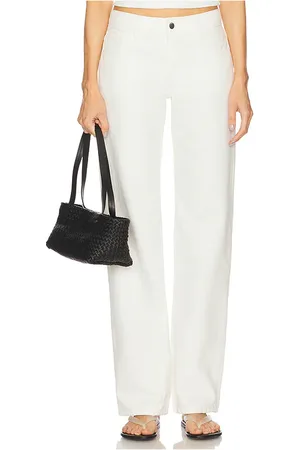 REVOLVE St. Agni St. agni pantalones vaqueros de tiro bajo s en color talla 28 en - White. Talla 28 (también en 29, 31, 32).
