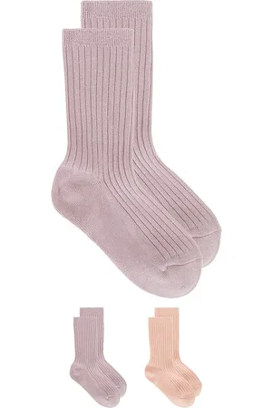 REVOLVE QUINCY MAE Quincy mae conjunto de calcetines sock en color lavdender,coral talla 12-24mo en - Lavdender,Coral. Talla 12-24mo (también