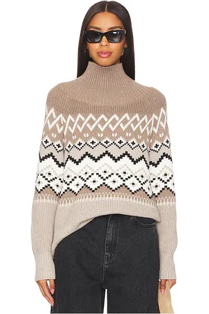 REVOLVE Alp N Rock Alp n rock jersey de cuello alto leighton en color bronce talla M en - Tan. Talla M (también en S).