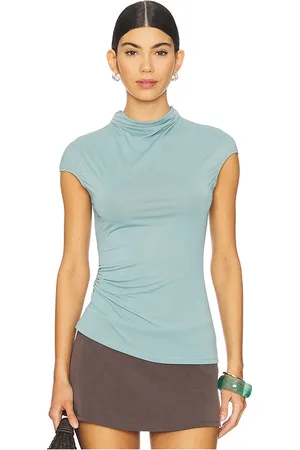 REVOLVE Paris Georgia Paris georgia camiseta tirantes asimétrica en color azul cerceta talla L en - Teal. Talla L (también en M, S, XS).
