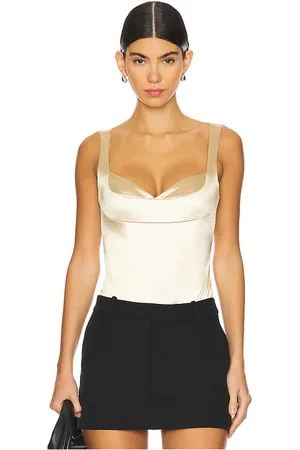 REVOLVE Free People Free people body casino dusk to dawn en color oro metálico talla L en - Metallic Gold. Talla L (también en XL).