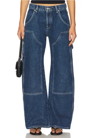 REVOLVE EB Denim Eb denim jeans estilo carpintero de doble rodilla enzo en color azul talla 23 en - Blue. Talla 23 (también en 24, 25, 26, 27).