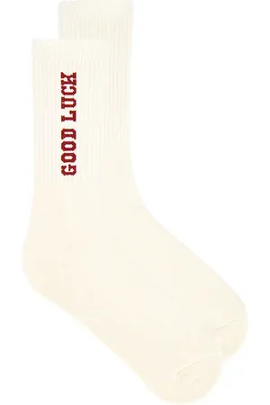 REVOLVE Darlin Darlin calcetin good luck en color talla all en - White. Talla all.