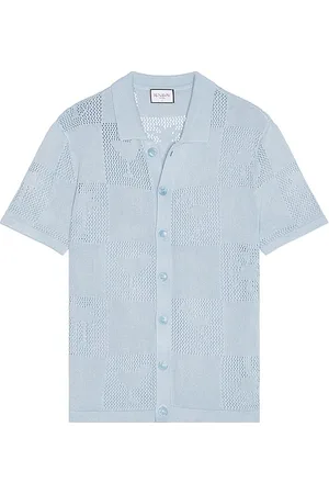 REVOLVE Runaway The Label Runaway the label patrick shirt en color talla L en - Blue. Talla L (también en M, S, XL/1X).