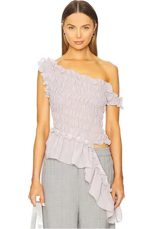 REVOLVE ROKH Rokh top un hombro en color lavanda talla 34/2 en - Lavender. Talla 34/2 (también en 36/4).