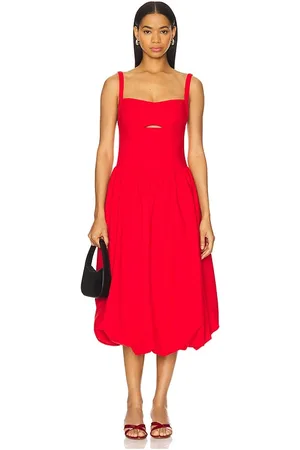 REVOLVE ASTR the Label Astr the label maxivestido dress en color talla L en - Red. Talla L (también en M, S, XL, XS).