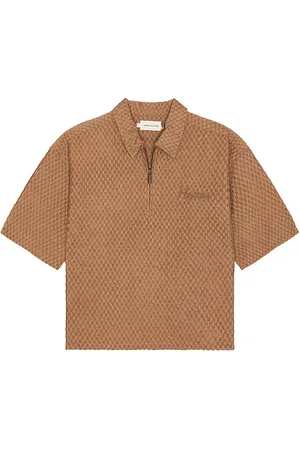 REVOLVE Honor The Gift Honor the gift quarter zip polo en color talla L en - Brown. Talla L (también en M, S).