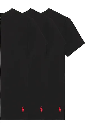 REVOLVE Polo Ralph Lauren Polo ralph lauren slim fit cotton 3 pack t-shirt en color negro talla L en - Black. Talla L (también en M