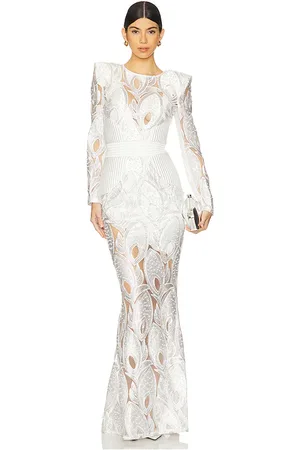 REVOLVE Zhivago Zhivago vestido largo pomme d amour en color talla 10 en - White. Talla 10 (también en 2, 4, 6, 8).