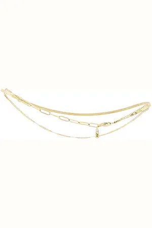 REVOLVE Jenny Bird Jenny bird pulsera surfside en color oro metálico talla all en - Metallic Gold. Talla all.