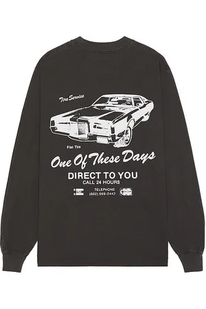 REVOLVE ONE OF THESE DAYS One of these days camiseta manga larga tire service en color negro talla L en - Black. Talla L (también en M, S, XL/1X