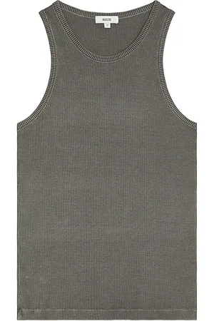 REVOLVE AGOLDE Agolde camiseta tirantes viggo en color gris talla L en - Grey. Talla L (también en M, S).