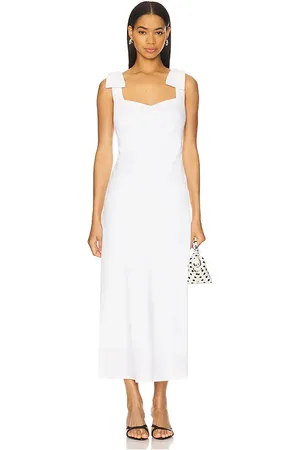 REVOLVE ASTR the Label Astr the label vestido midi dress en color talla L en - White. Talla L (también en M, S, XL, XS).