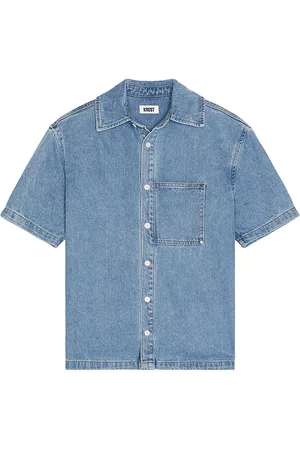 REVOLVE KROST Krost camisa manga corta mariner en color azul talla M en - Blue. Talla M (también en S).