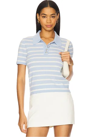 REVOLVE Veronica Beard Veronica beard brandt polo en color bebe azul talla L en - Baby Blue. Talla L (también en M, S, XL, XS).