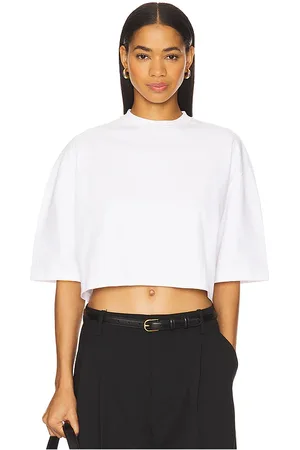 REVOLVE Rohe Rohe camiseta ancha y corta. en color talla 38/6 en - White. Talla 38/6 (también en 40/8, 42/10).