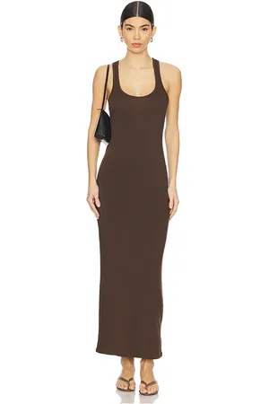 REVOLVE EB Denim Eb denim vestido lyla en color marrón talla L en - Brown. Talla L (también en M, S, XL, XS).