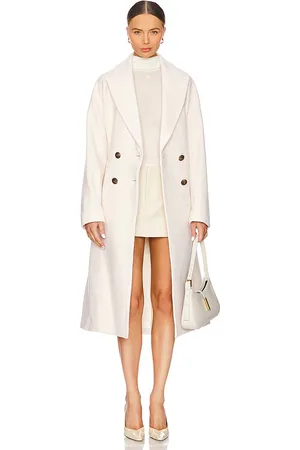 REVOLVE Veronica Beard Veronica beard abrigo de dickey della en color ivory talla L en - Ivory. Talla L (también en XL).