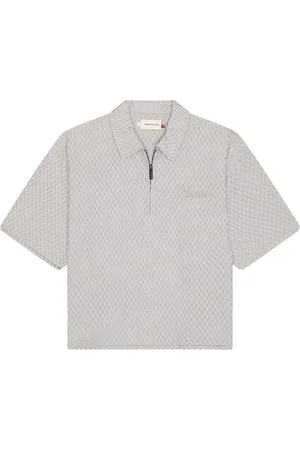 REVOLVE Honor The Gift Honor the gift quarter zip polo en color claro talla L en - Light Grey. Talla L (también en M).