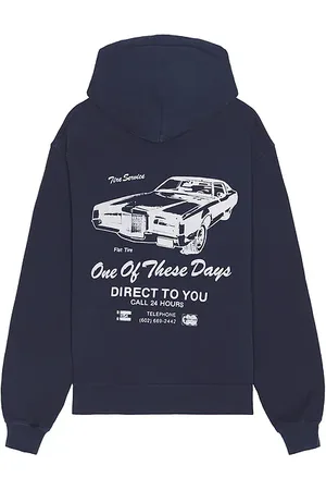 REVOLVE ONE OF THESE DAYS One of these days sudadera tire service en color azul marino talla L en - Navy. Talla L (también en M, S, XL/1X