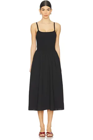 REVOLVE Steve Madden Steve madden vestido midi codie en color talla L en - Black. Talla L (también en M, S, XL, XS).