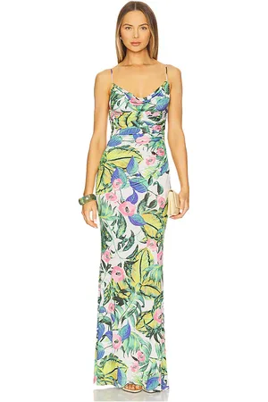 REVOLVE Katie May Katie may vestido largo beth en color verde talla L en - Green. Talla L (también en M, S, XL, XS).