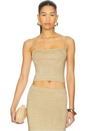 REVOLVE Lovers and Friends Lovers and friends carla tank en color oro metálico talla L en - Metallic Gold. Talla L (también en M, S, XL).