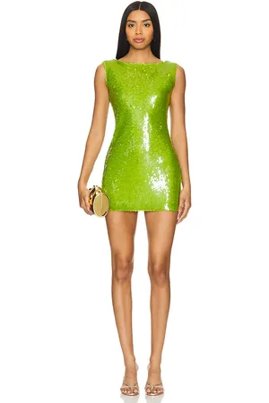 REVOLVE Kim Shui Kim shui minivestido en color talla L en - Green. Talla L (también en M).