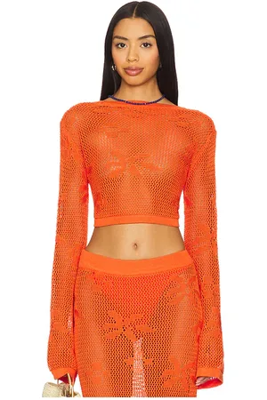 REVOLVE SNDYS Sndys terra reversible top en color naranja talla L en - Orange. Talla L (también en XL, XXL).