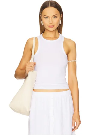 REVOLVE Bobi Bobi camiseta tirantes en color talla L en - White. Talla L (también en M, S, XL, XS).