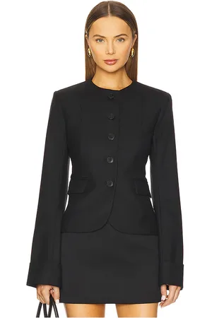 REVOLVE EAVES Eaves tala blazer en color talla L en - Black. Talla L (también en M, S, XL, XS, XXS).