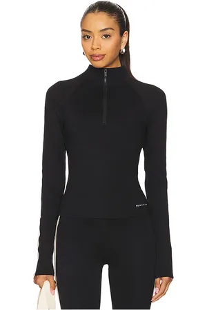 REVOLVE P.E Nation P.e nation chaqueta de manga larga con cremallera de un cuarto nightfall en color negro talla L en - Black. Talla L (también