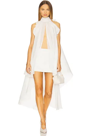 REVOLVE LA FUORI La fuori top sin mangas top en color blanco talla L en - White. Talla L (también en M, S).
