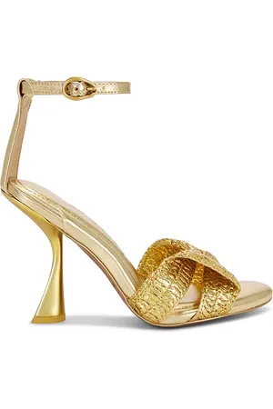 REVOLVE Cult Gaia Cult gaia sandalia zephyr en color oro metálico talla 35 en - Metallic Gold. Talla 35 (también en 35.5, 36, 36.5, 37.5).